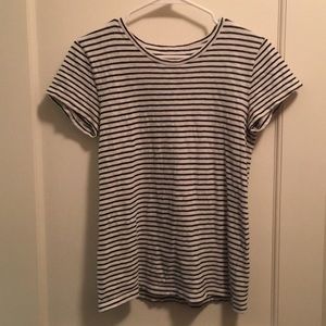 J Crew stripped tee